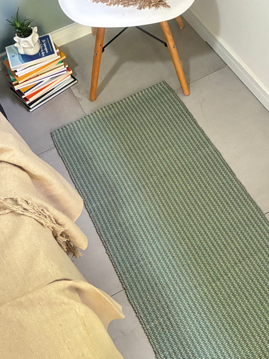 PASSADEIRA TRAMA MESCLADA VERDE TIFFANY