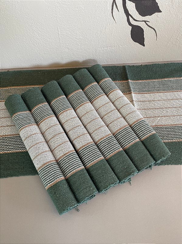 CONJUNTO AMERICANO 7 PEÇAS VERDE