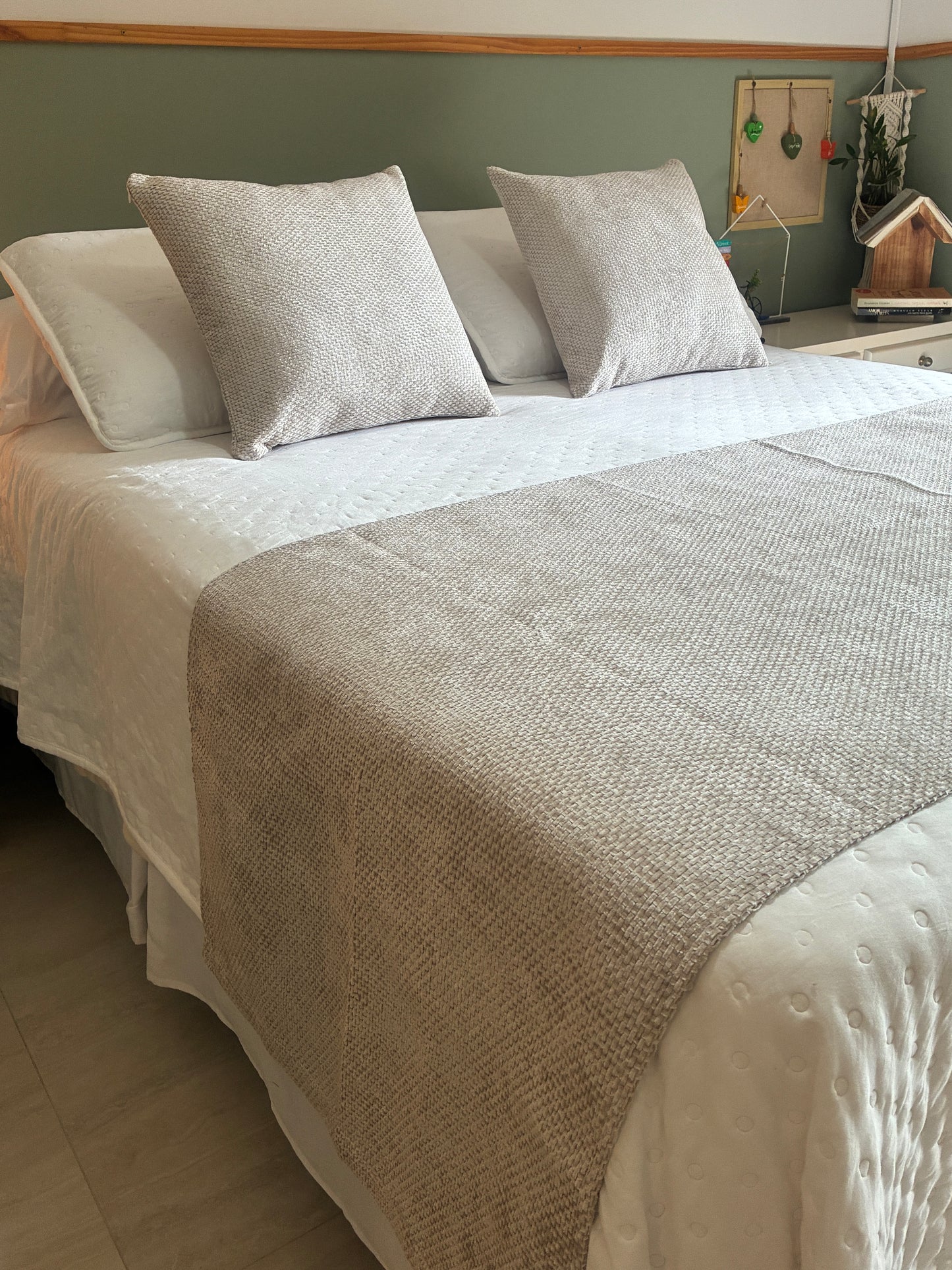 COMBINADO CAMA DOS SONHOS - Quarto de Hotel Baunilha