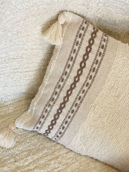 ALMOFADA COTTAGE CARAMELO