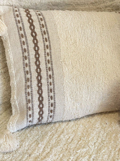 ALMOFADA COTTAGE CARAMELO