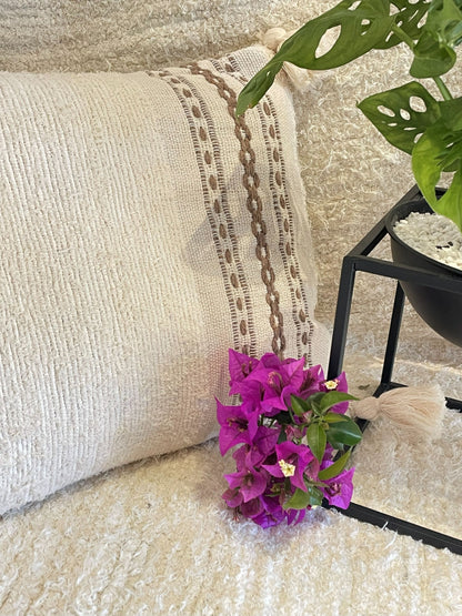 ALMOFADA COTTAGE CARAMELO