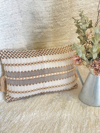 ALMOFADA COTTAGE  MARROM