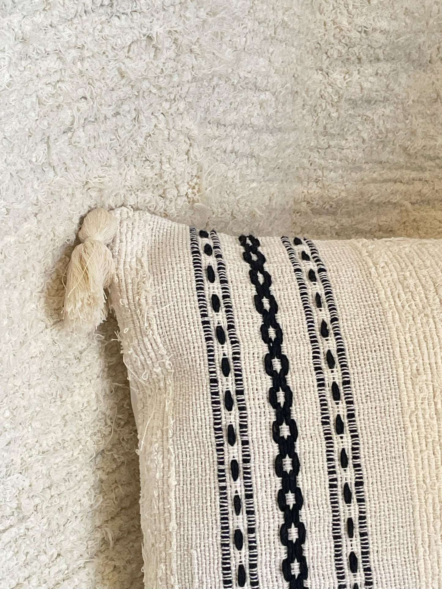 ALMOFADA COTTAGE PRETA