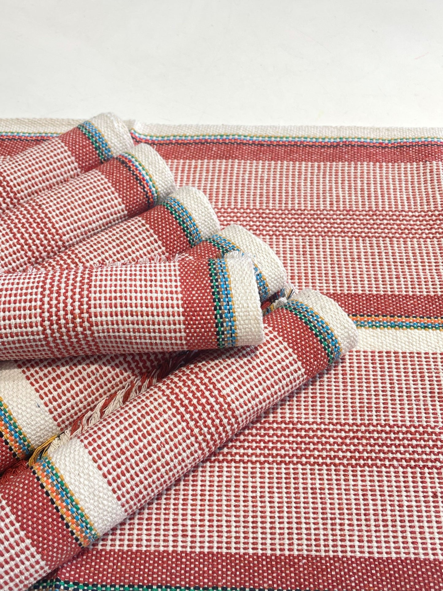 CONJUNTO AMERICANO 7 PEÇAS VERMELHO