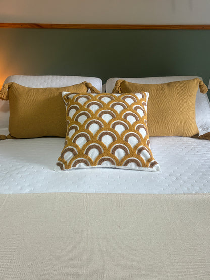 COMBINADO CAMA DOS SONHOS - Trio Conforto Mostarda