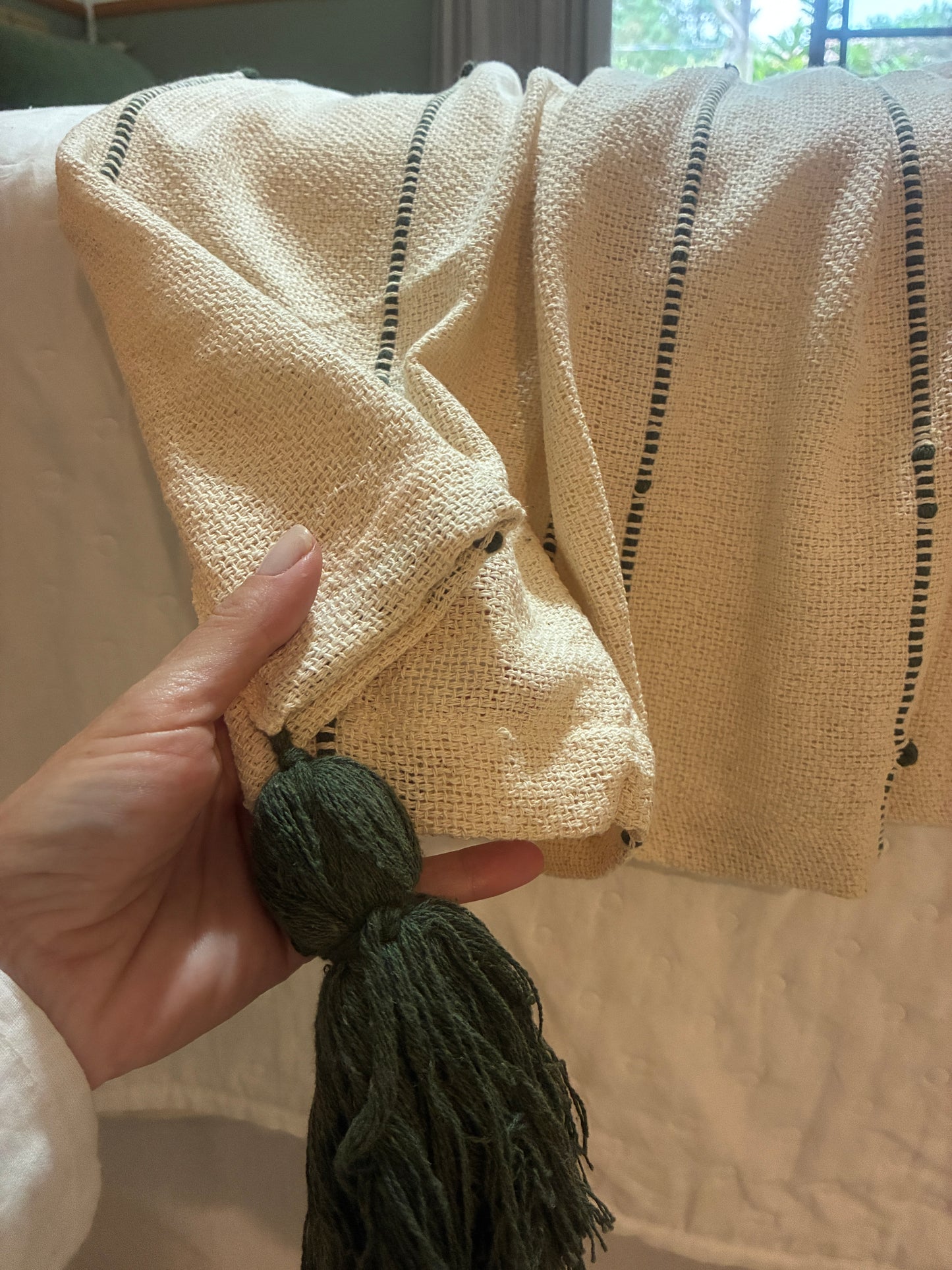 COMBINADO CAMA DOS SONHOS - Happy Boho Verde Musgo