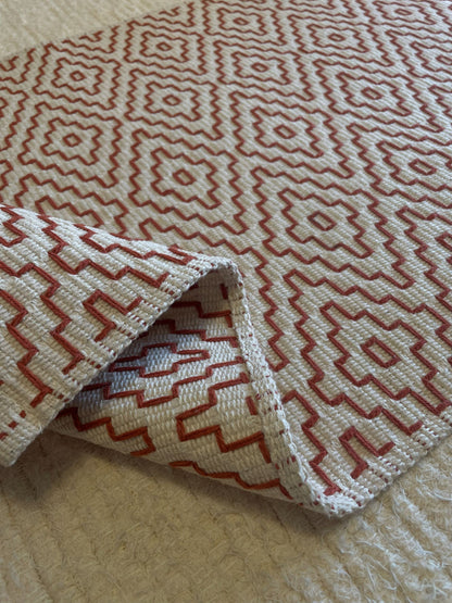 PASSADEIRA BORDADA TERRACOTA