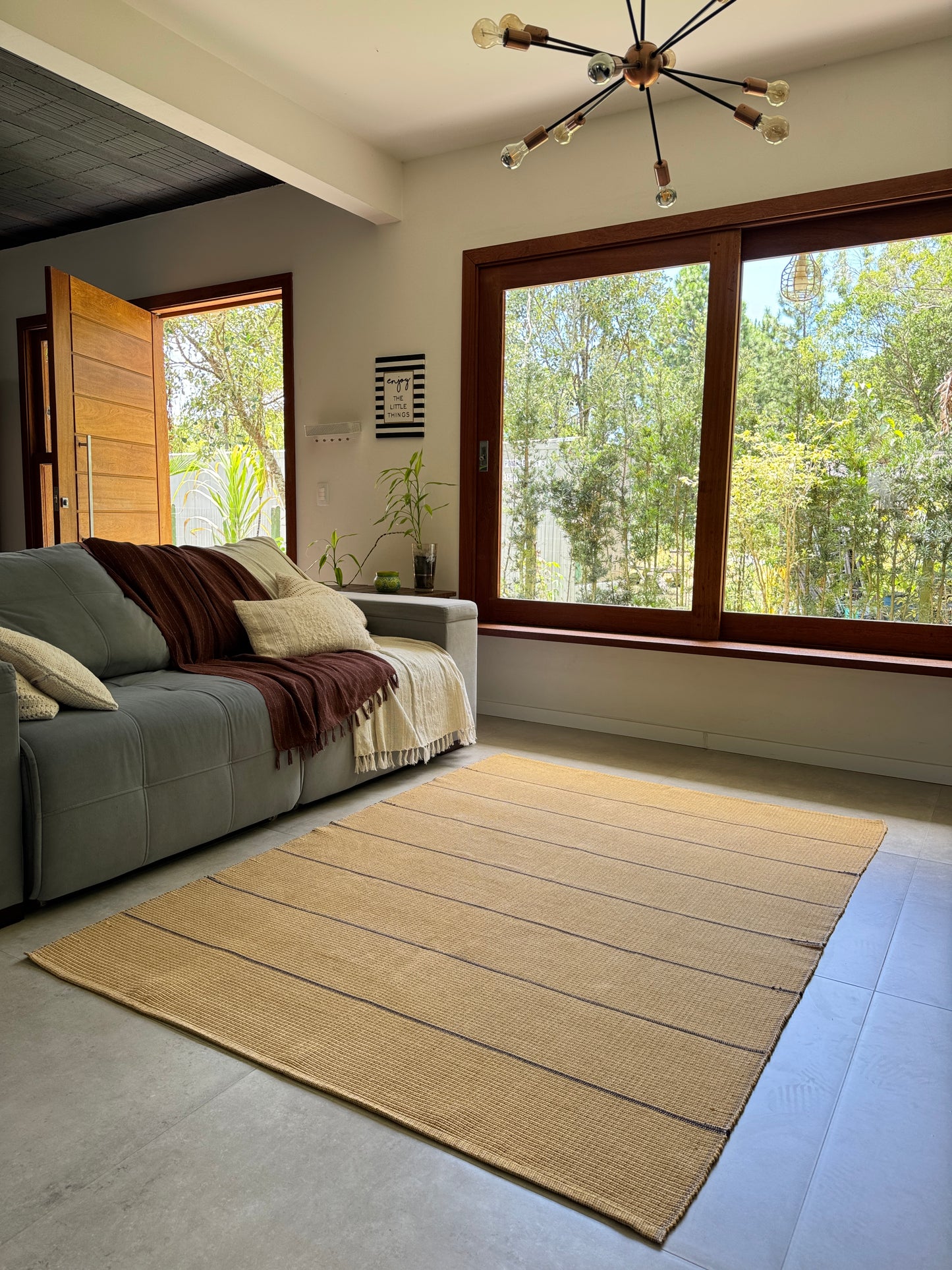 TAPETE CLÁSSICO NÓSTALGIA BROA DE MILHO