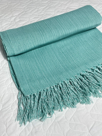 COLCHA BASIC CASAL VERDE MENTA