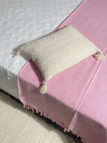 COLCHA BASIC CASAL ROSA
