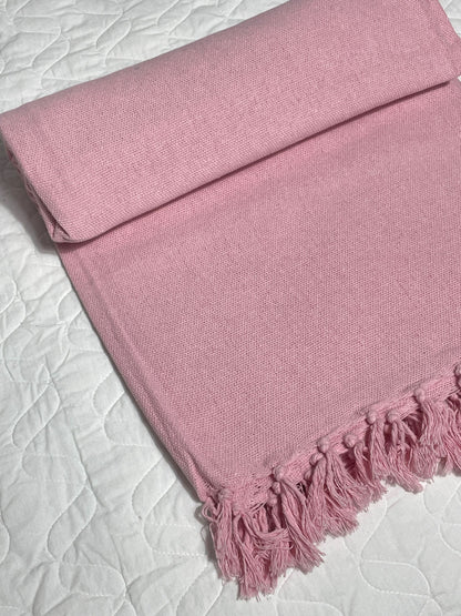 COLCHA BASIC CASAL ROSA