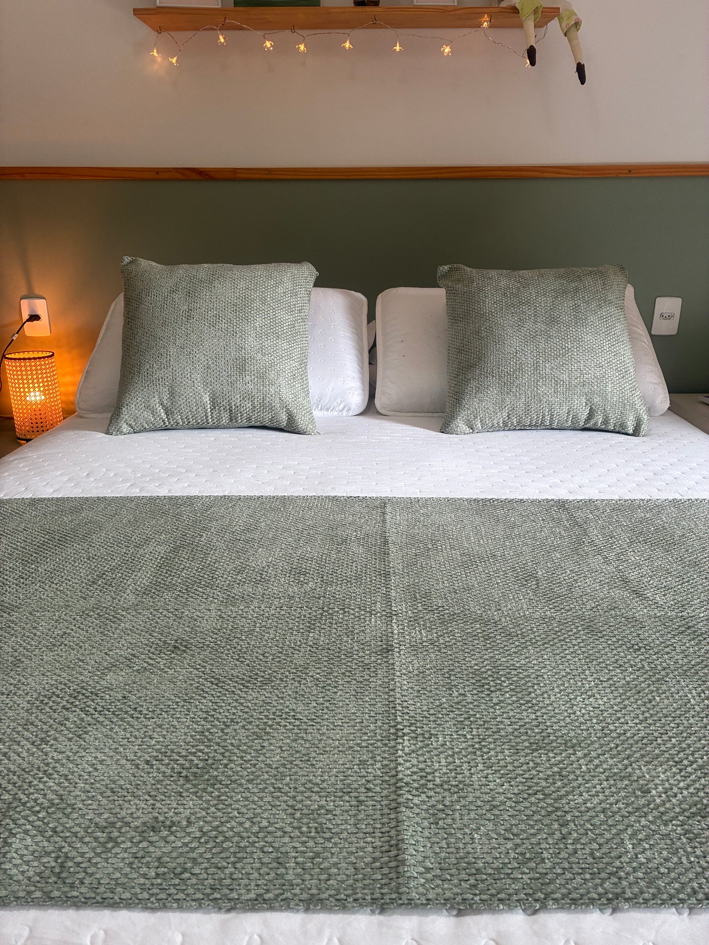 COMBINADO CAMA DOS SONHOS - Quarto de Hotel Menta