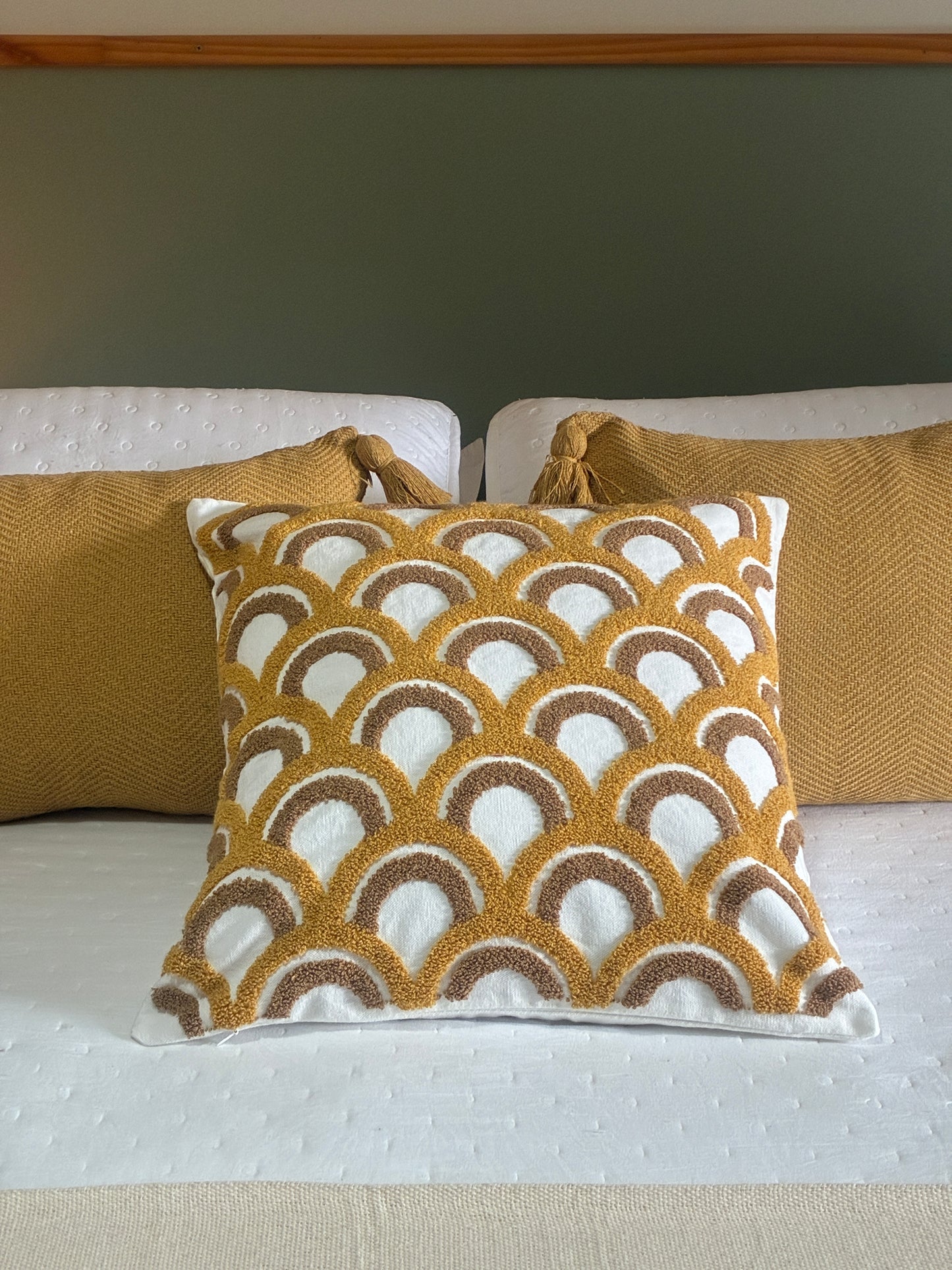 COMBINADO CAMA DOS SONHOS - Trio Conforto Mostarda
