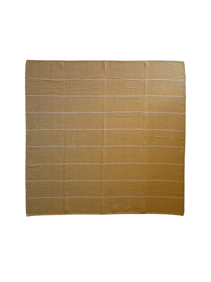TAPETE QUADRADO MAXI BOHO GARDEN TRIGO