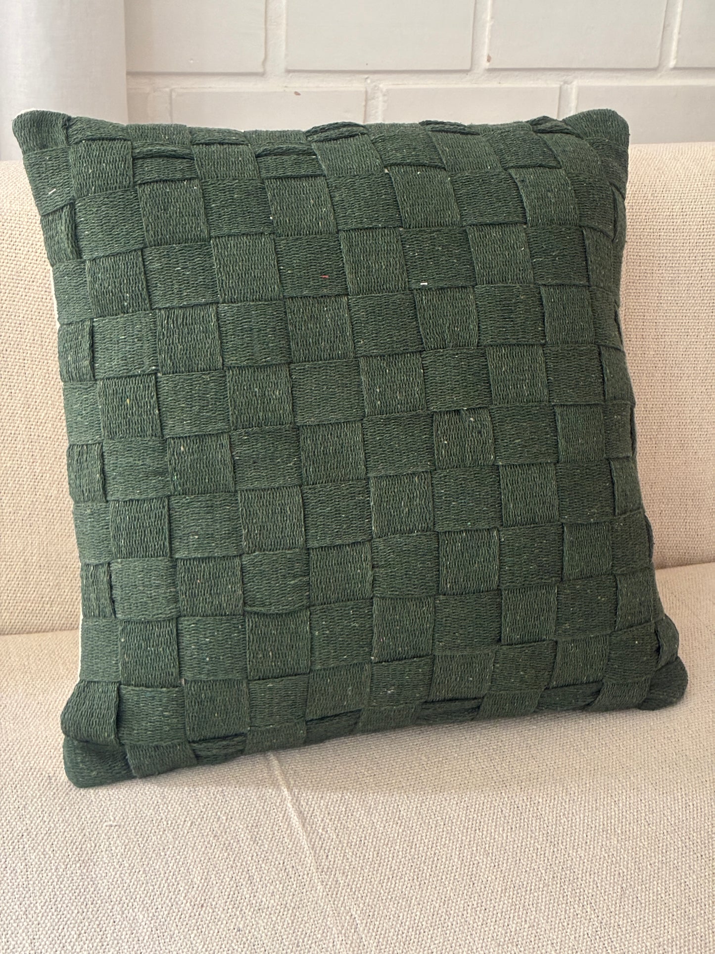 Almofada Náutica Verde Musgo