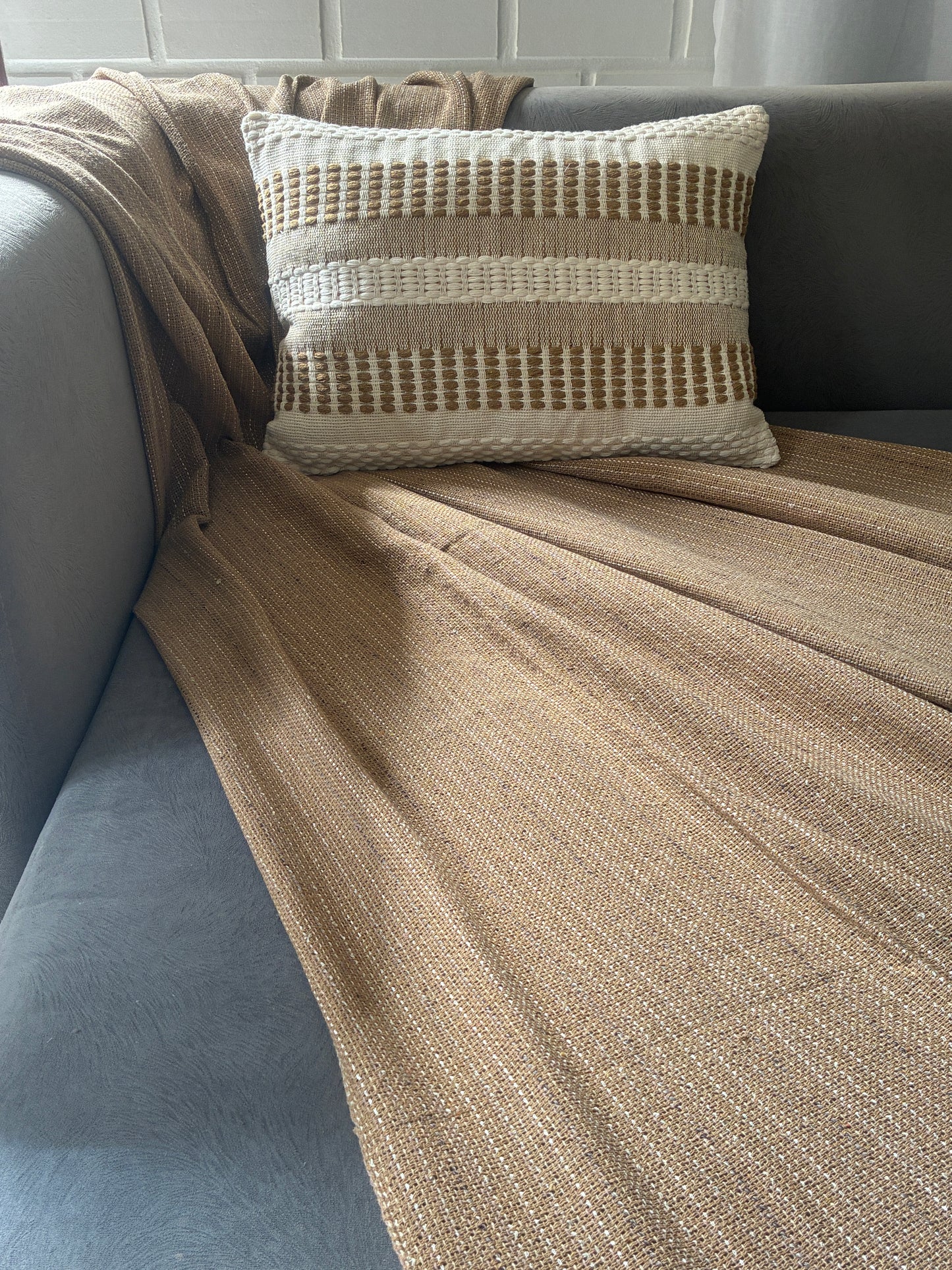 COMBINADO POLTRONINHA -  Cottage Caramelo