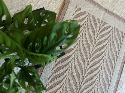 TAPETINHO FOLHA CARAMELO