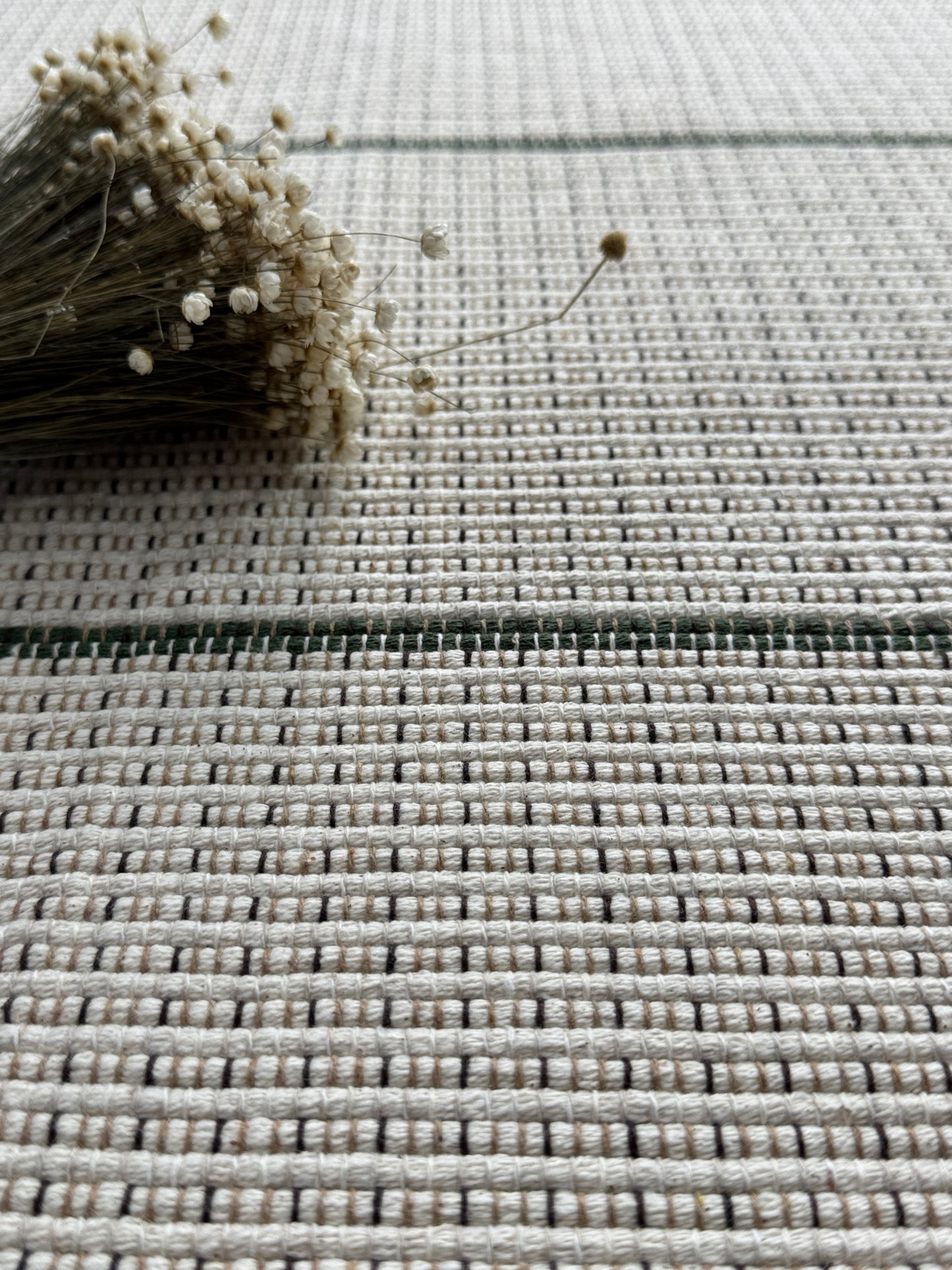 TAPETE MÉDIO BOHO GARDEN GYPSO FLOWER