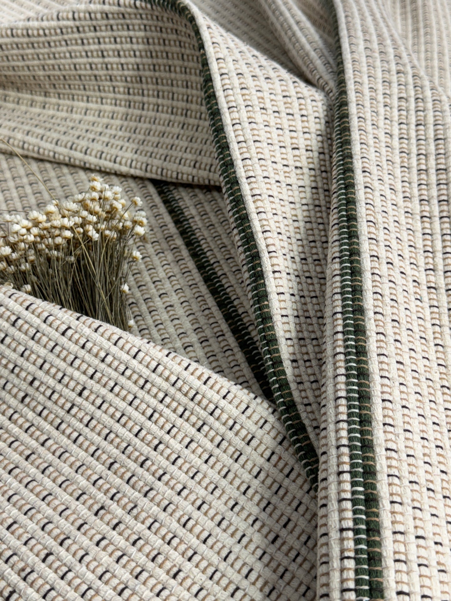 TAPETE MÉDIO BOHO GARDEN GYPSO FLOWER