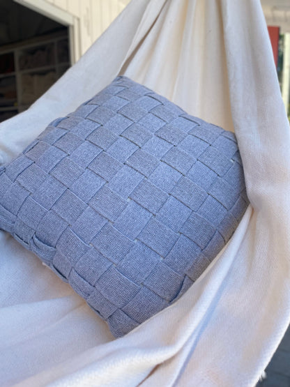 CAPA PARA ALMOFADA NAUTICA CINZA