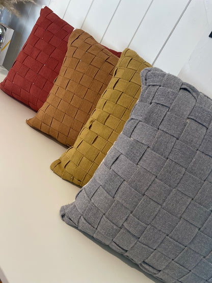 CAPA PARA ALMOFADA NAUTICA CINZA