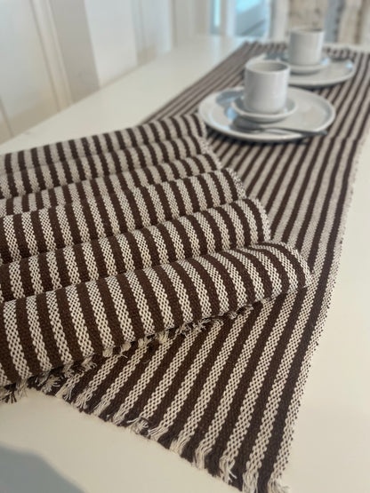 CONJUNTO AMERICANO 7 PEÇAS MARROM