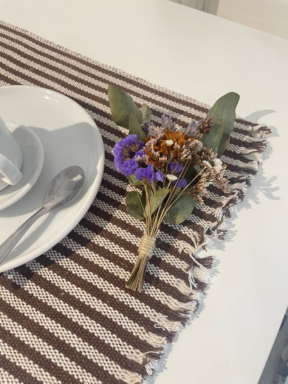 CONJUNTO AMERICANO 7 PEÇAS MARROM