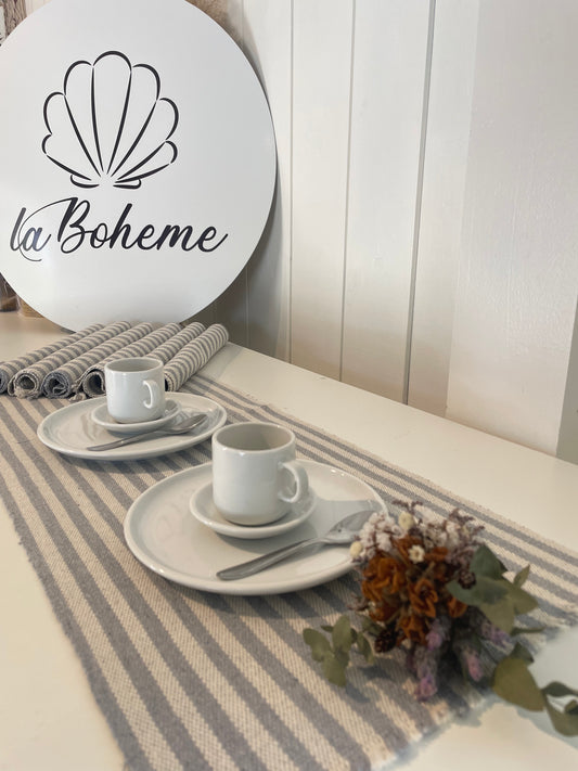 CONJUNTO AMERICANO 7 PEÇAS CINZA