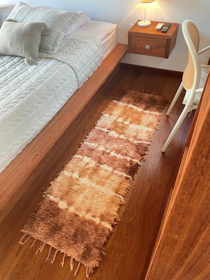 PASSADEIRA FELPUDA TIE-DYE CANELA