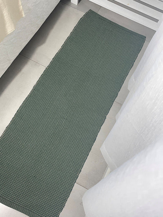 PASSADEIRA TRAMA MESCLADA VERDE MUSGO