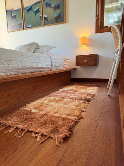 PASSADEIRA FELPUDA TIE-DYE CANELA