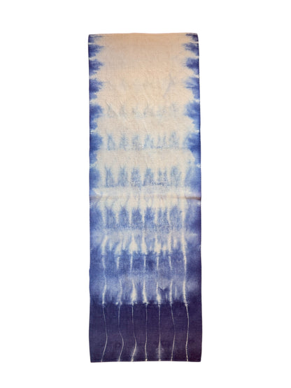PASSADEIRA SHIBORI INDIGO PLISSÉ
