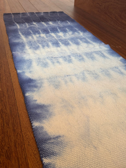 PASSADEIRA SHIBORI INDIGO PLISSÉ