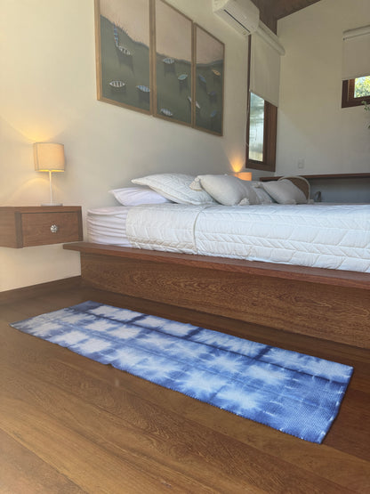 PASSADEIRA SHIBORI INDIGO SQUARE