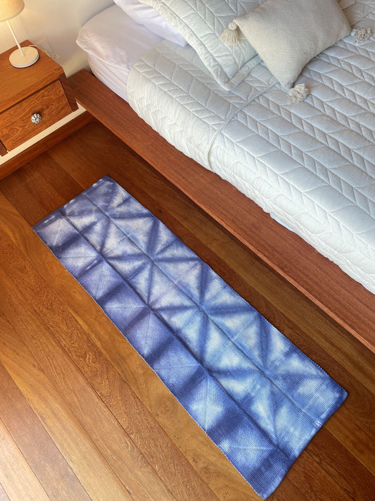 PASSADEIRA SHIBORI INDIGO TRIS