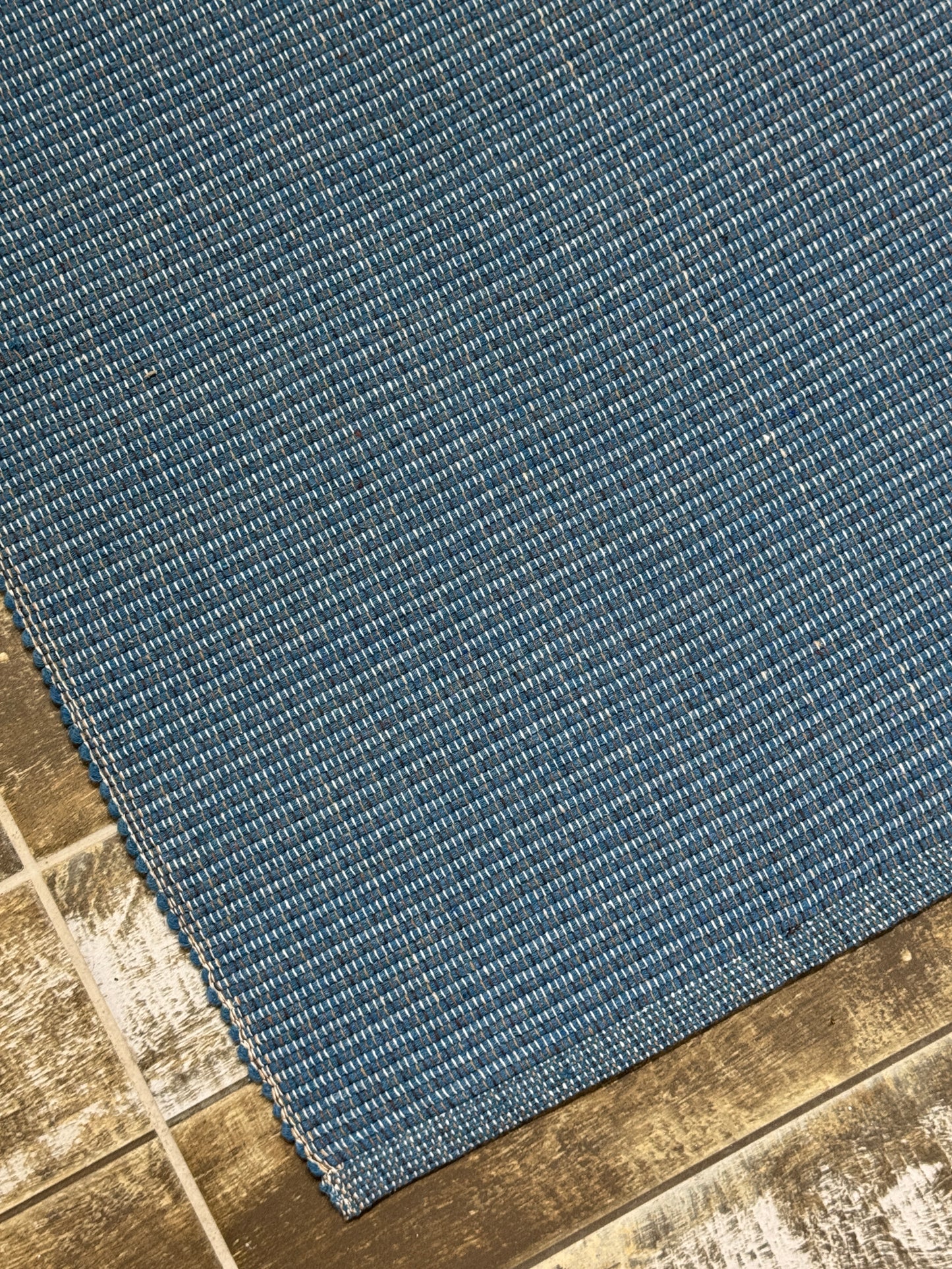 PASSADEIRA TRAMA MESCLADA AZUL 50X160cm