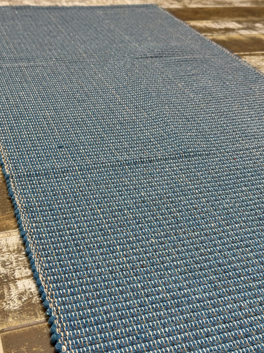 PASSADEIRA TRAMA MESCLADA AZUL 50X160cm