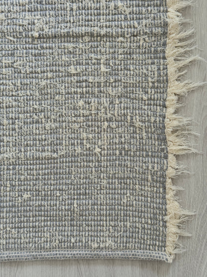 PASSADEIRA FELPUDA DUPLA FACE CINZA 50x150cm