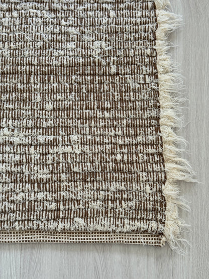 PASSADEIRA FELPUDA DUPLA FACE CARAMELO 50x150cm