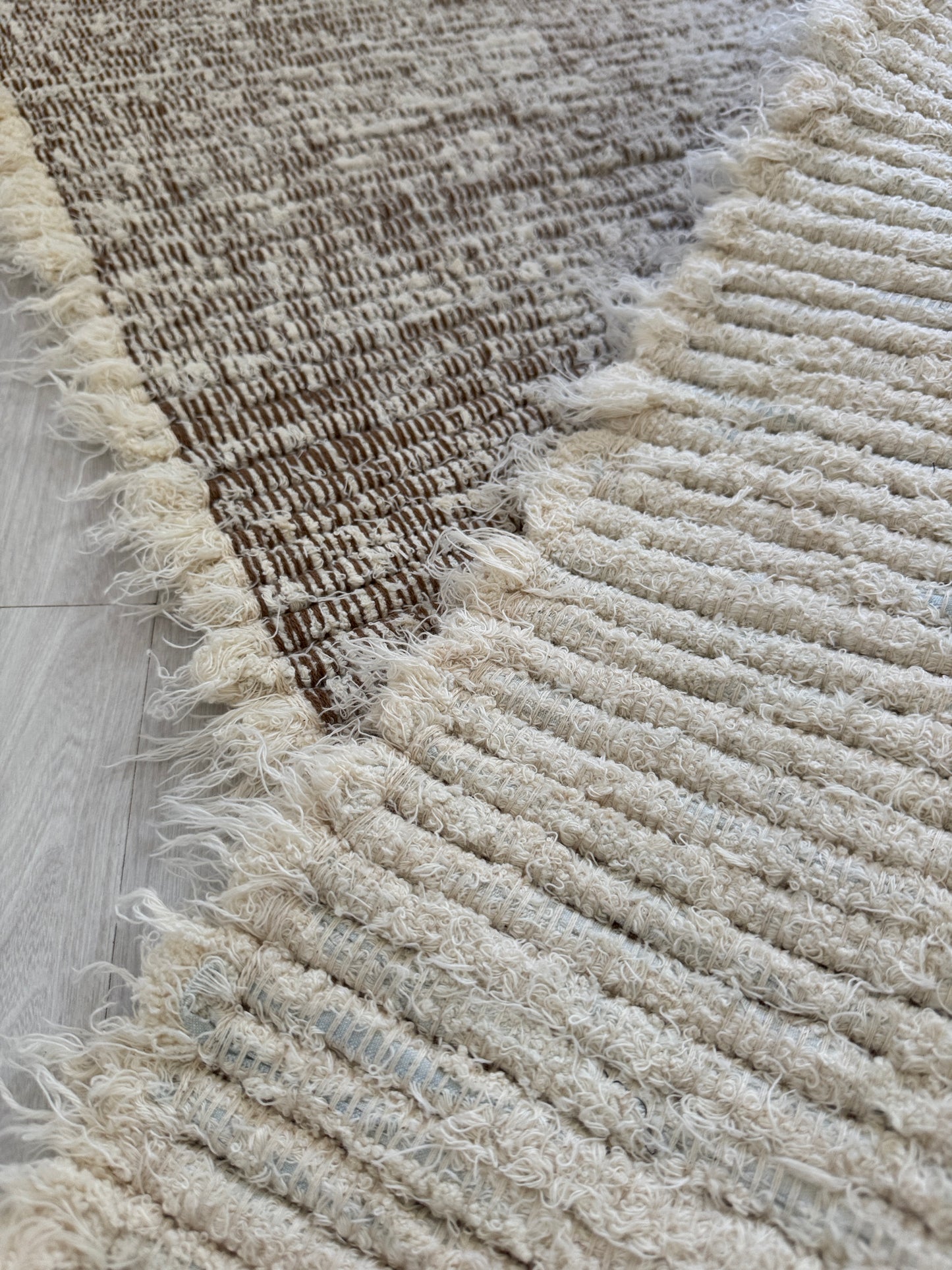 PASSADEIRA FELPUDA DUPLA FACE CARAMELO 50x150cm