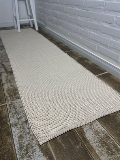 PASSADEIRA LONGA TRAMA MESCLADA CRUA 50x200cm