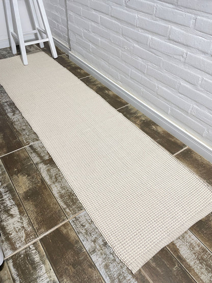 PASSADEIRA LONGA TRAMA MESCLADA CRUA 50x200cm
