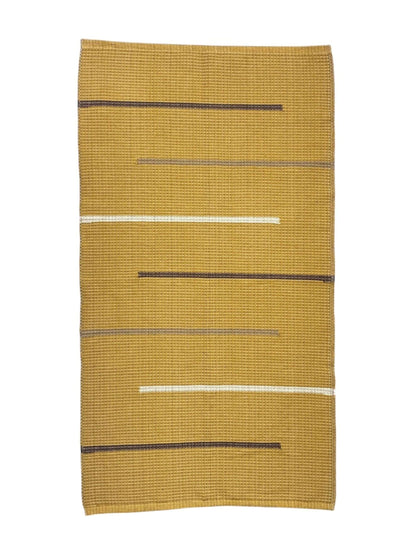 TAPETE MÉDIO CANDLES MOSTARDA 80x160cm
