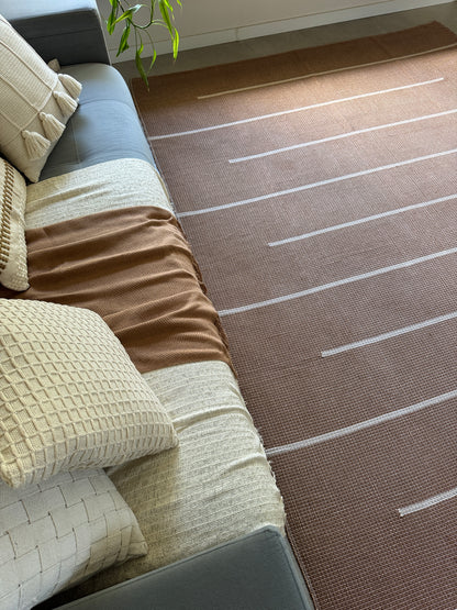 TAPETE CLÁSSICO DUPLO CANDLES CARAMELO 200x300cm