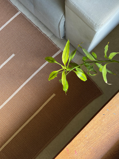 TAPETE CLÁSSICO DUPLO CANDLES CARAMELO 200x300cm