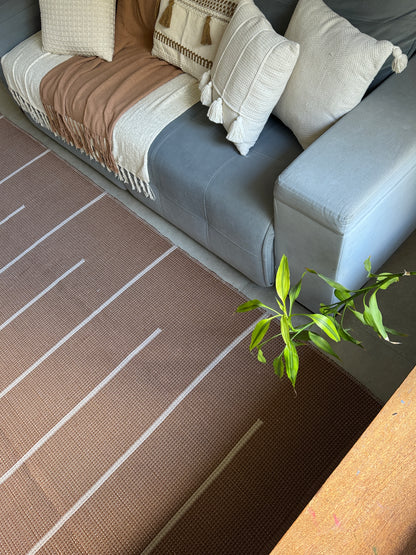 TAPETE CLÁSSICO DUPLO CANDLES CARAMELO 200x300cm