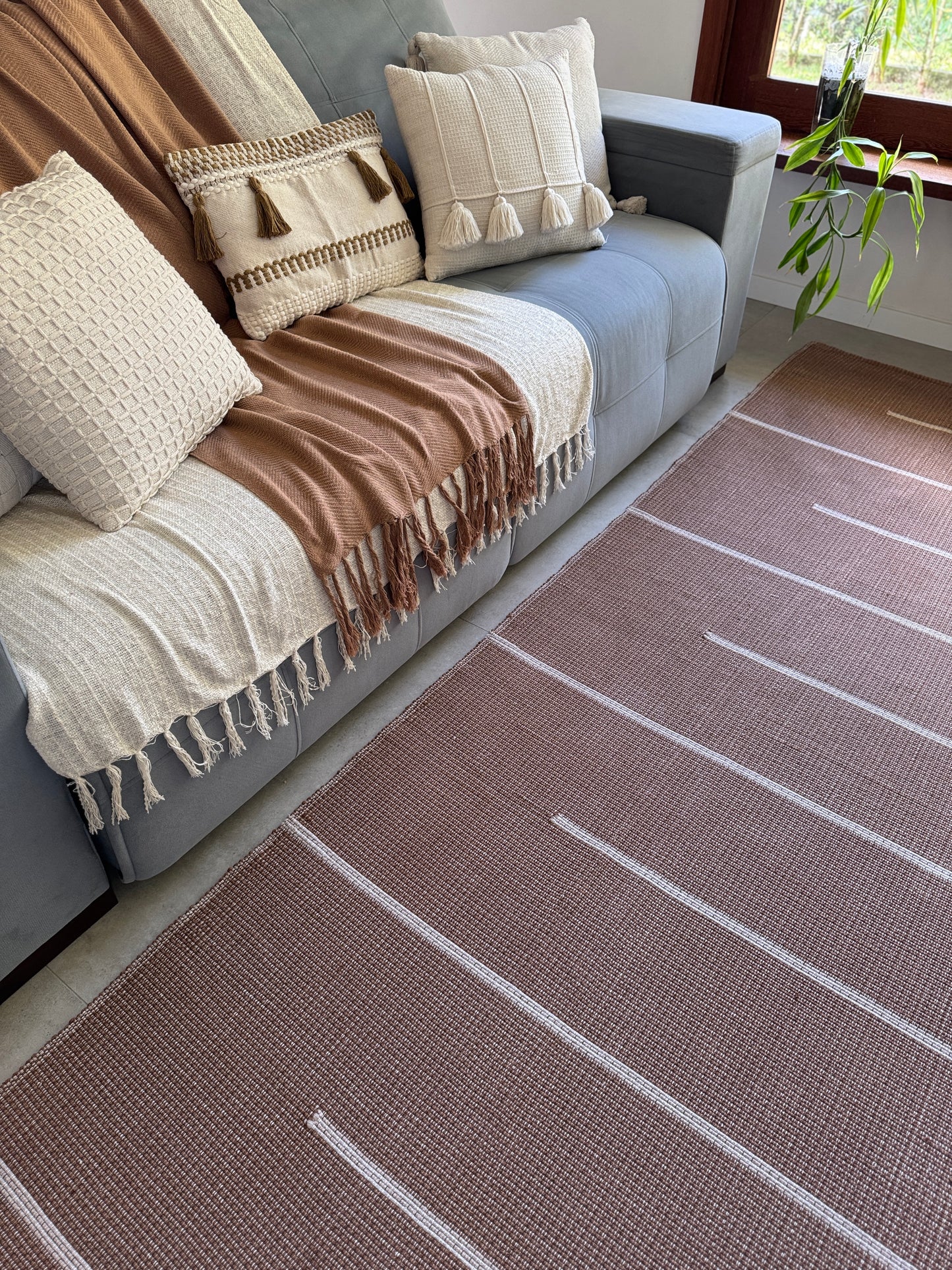 TAPETE CLÁSSICO DUPLO CANDLES CARAMELO 200x300cm