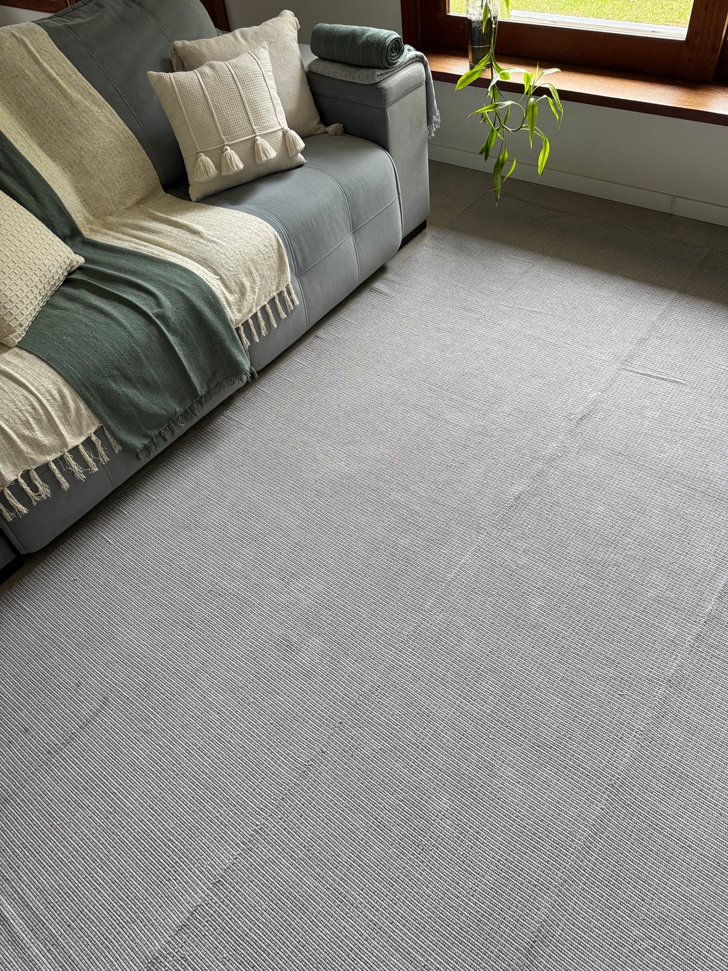 TAPETE CLÁSSICO DUPLO CINZA 200x300cm