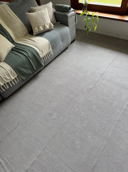 TAPETE CLÁSSICO DUPLO CINZA 200x300cm